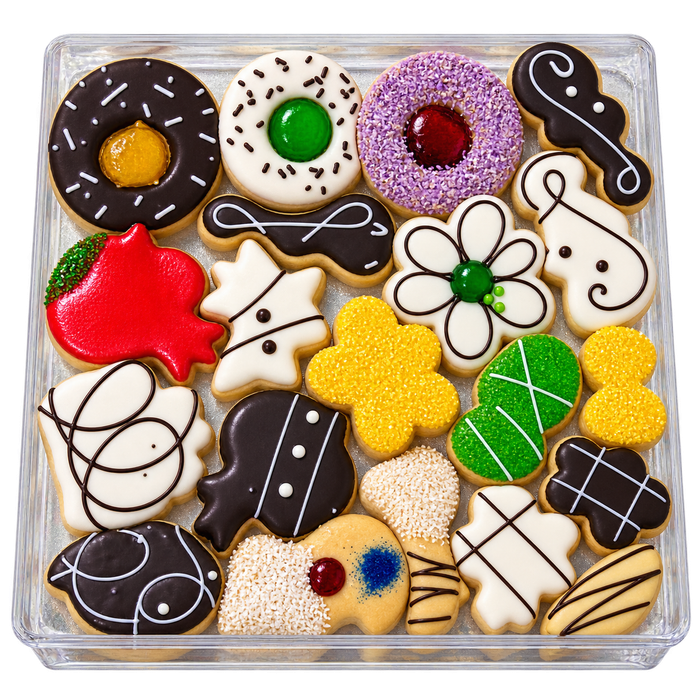 Square collection tray